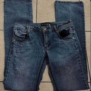 Kouture By Kimora Dark Blue Low Rise Bootcut Jeans